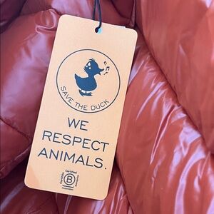 SAVE THE DUCK Jacket - Rusty Orange